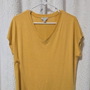 Orvis Women's Golden Short Sleeve V-Neck Tee